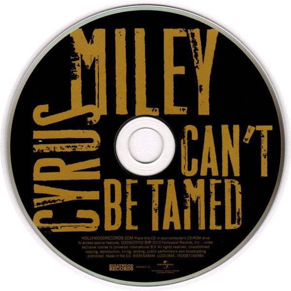 Miley Cyrus - Can't Be Tamed (CD) (2 CD) Image