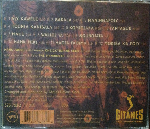 Hank Jones Meets Cheick Tidiane Seck And Mandinkas, The - Sarala (CD) Image
