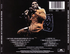 James Brown - Say It Loud I'm Black And I'm Proud (CD) Image