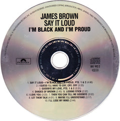 James Brown - Say It Loud I'm Black And I'm Proud (CD) Image