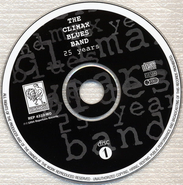 Climax Blues Band - 25 Years 1968-1993 (CD) (2 CD) Image