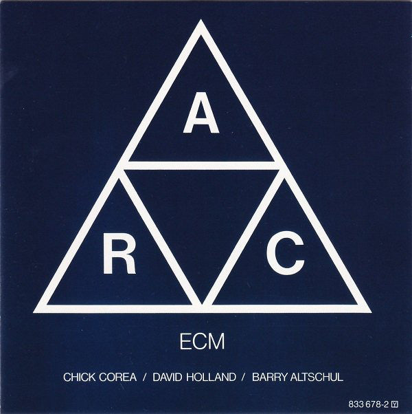 Chick Corea / Dave Holland / Barry Altschul - A.R.C. (CD) Image