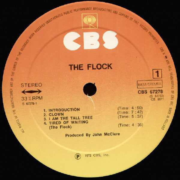 Flock, The - The Flock (Vinyl) (2 LP) Image