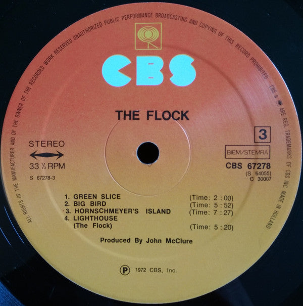 Flock, The - The Flock (Vinyl) (2 LP) Image