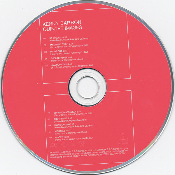 Kenny Barron Quintet - Images (CD) Image