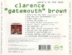 Clarence "Gatemouth" Brown - Gate's On The Heat (CD) Image