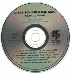 Diane Schuur & B.B. King - Heart To Heart (CD) Image