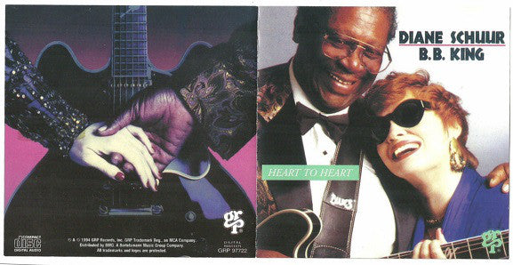 Diane Schuur & B.B. King - Heart To Heart (CD) Image