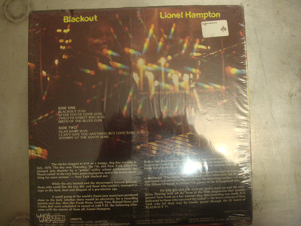 Lionel Hampton - Blackout (Vinyl) Image