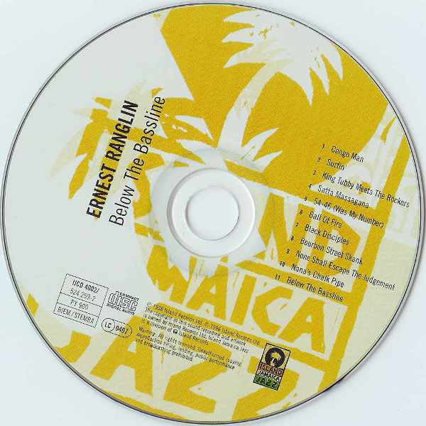 Ernest Ranglin - Below The Bassline (CD) Image