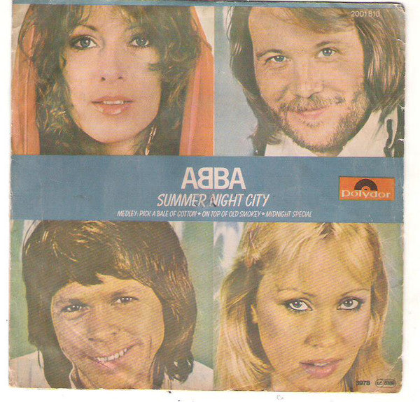 ABBA - Summer Night City (45-RPM) Image