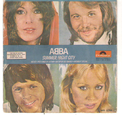 ABBA - Summer Night City (45-RPM) Image