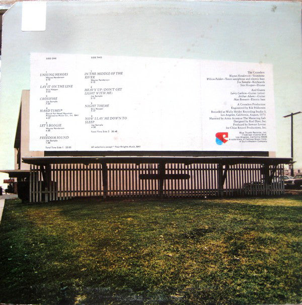 Crusaders, The - Unsung Heroes (Vinyl) Image