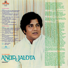 Anup Jalota - In Concert - Anup Jalota (Ghazals) (Vinyl) (2 LP) Image