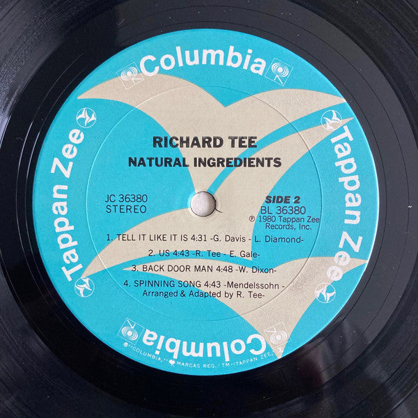 Richard Tee - Natural Ingredients (Vinyl) Image