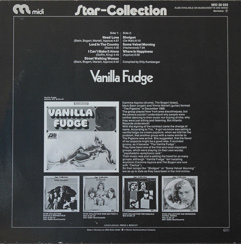 Vanilla Fudge - Star-Collection (Vinyl) Image