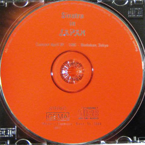 Frank Sinatra - Sinatra In Japan - Concert April 26 - 1985, Budokan, Tokyo (CD) Image