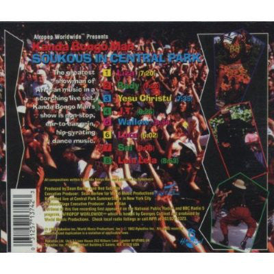 Kanda Bongo Man - Soukous In Central Park (CD) | MusicCircle