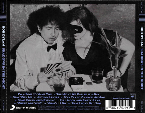 Bob Dylan - Shadows In The Night (CD) Image