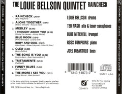 Louie Bellson Quintet, The Featuring Ted Nash And Blue Mitchell - Raincheck (CD) Image