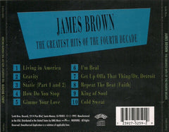 James Brown - The Greatest Hits Of The Fourth Decade (CD) Image