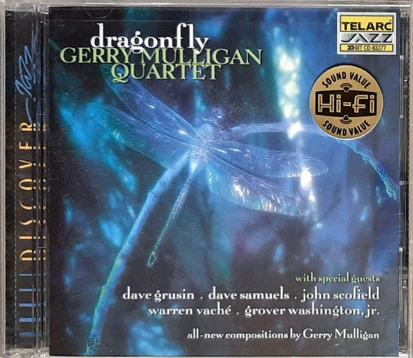 Gerry Mulligan Quartet With Special Guests Dave Grusin . Dave Samuels . John Scofield . Warren VachÃ© . Grover Washington, Jr. - Dragonfly (CD) Image