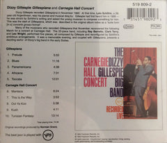 Dizzy Gillespie - Gillespiana And Carnegie Hall Concert (CD) Image