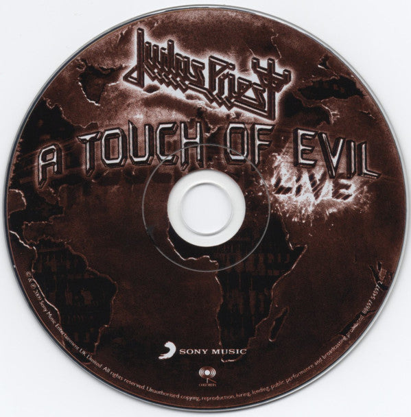 Judas Priest - A Touch Of Evil - Live (CD) Image