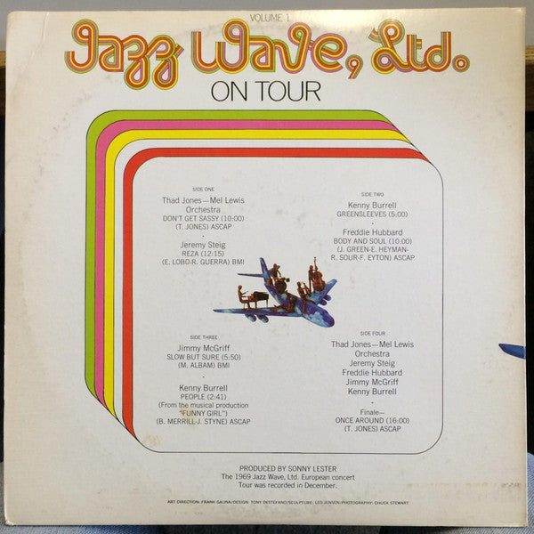 Various - Jazz Wave, Ltd. On Tour Volume 1 (Vinyl) (2 LP) Image