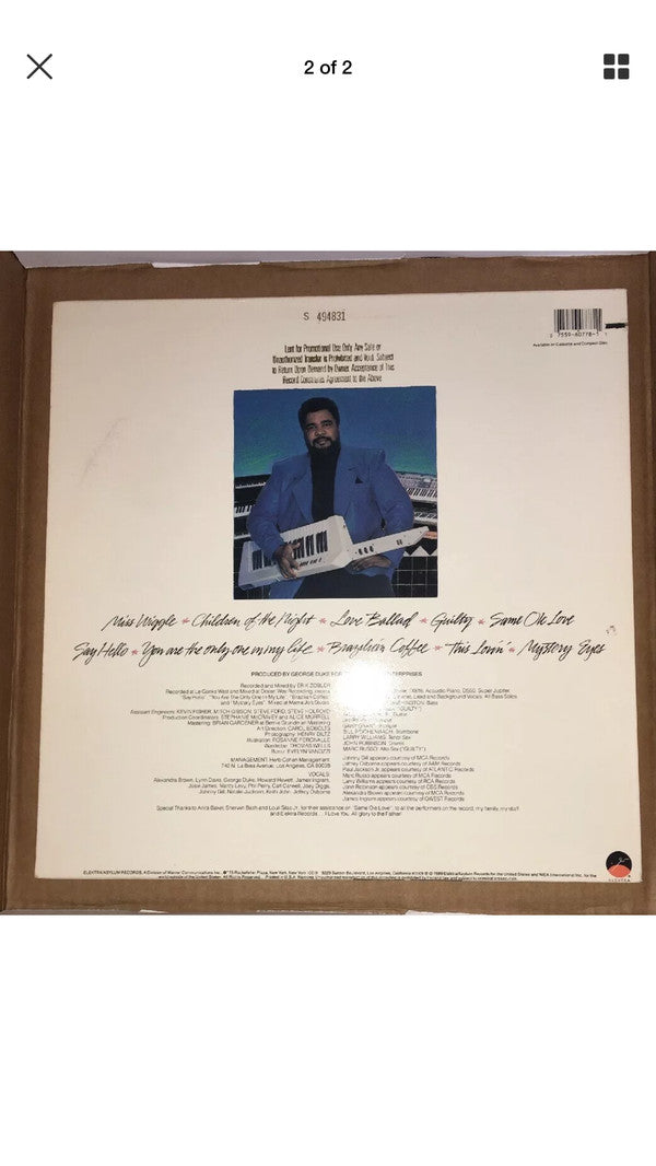 George Duke - Night After Night (Vinyl) Image