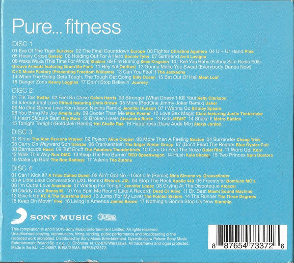 Various - Pure... Fitness (CD) (4 CD) Image