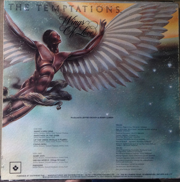 Temptations, The - Wings Of Love (Vinyl) Image