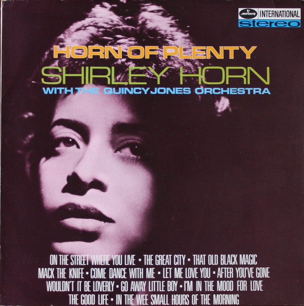 Shirley Horn With Quincy Jones And His Orchestra - Horn Of Plenty (Vinyl) Image
