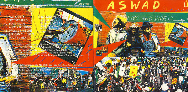 Aswad - Live And Direct (CD) Image
