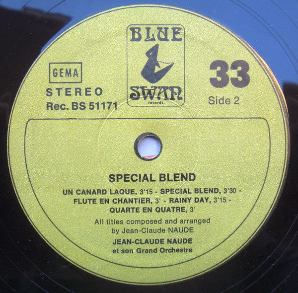 Jean-Claude Naude Big Band, The - Special Blend (Vinyl) Image