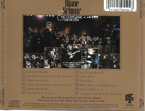 Diane Schuur & Count Basie Orchestra - Diane Schuur And The Count Basie Orchestra (CD) Image