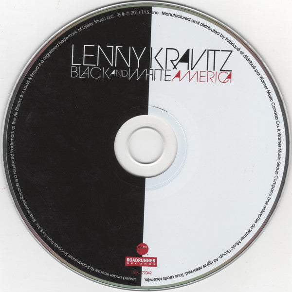 Lenny Kravitz - Black And White America (CD) Image