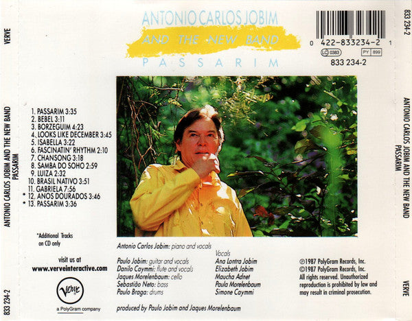 Antonio Carlos Jobim - Passarim (CD) Image