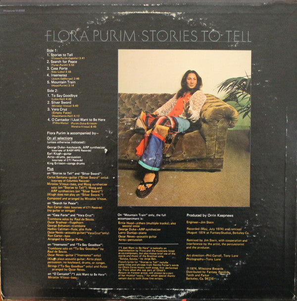 Flora Purim - Stories To Tell (Vinyl) Image