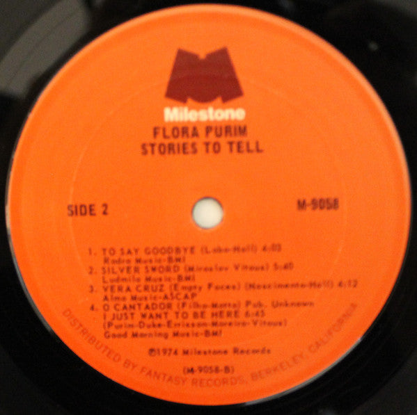 Flora Purim - Stories To Tell (Vinyl) Image