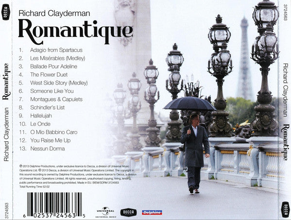 Richard Clayderman - Romantique (CD) Image