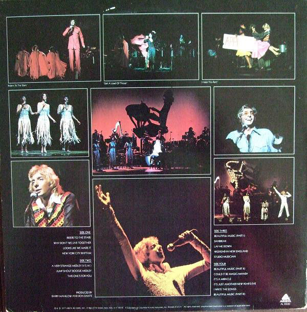 Barry Manilow - Live (Vinyl) (2 LP) Image