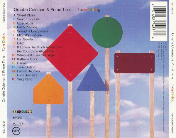 Ornette Coleman & Prime Time (5) - Tone Dialing (CD) Image