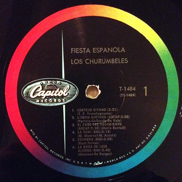 Los Churumbeles De EspaÃ±a - Fiesta Espanola (Vinyl) Image