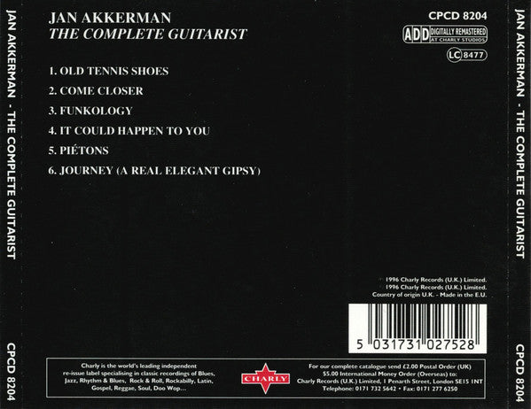 Jan Akkerman - The Complete Guitarist (CD) Image