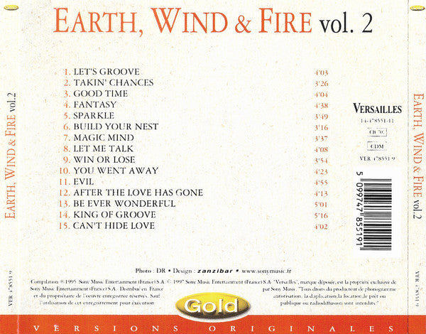 Earth, Wind & Fire - Earth, Wind & Fire Vol. 2 (CD) Image