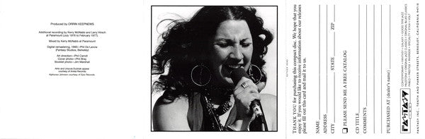 Flora Purim - Encounter (CD) Image