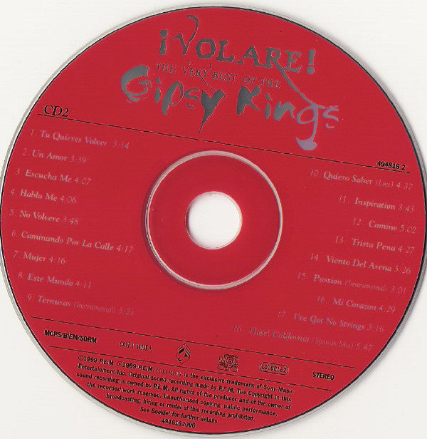 Gipsy Kings - Â¡Volare! (The Very Best Of The Gipsy Kings) (CD) (2 CD) Image