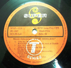 Laxmikant-Pyarelal, Anand Bakshi - Pyar Mohabat (Vinyl) Image