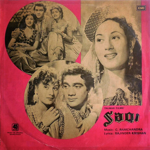 C. Ramchandra, Rajinder Krishan - Saqi (Vinyl) Image